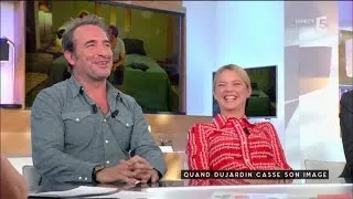 Dujardin et Efira, à la hauteur - C à vous - 02/05/2016