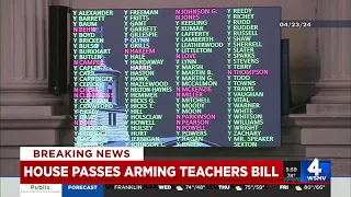 House passes arming teachers bill