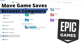 How to Transfer Epic Games Save Files