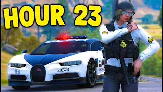 24 Hours as a COP In GTA 5 RP