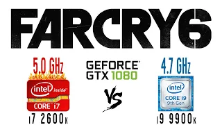 i7 2600k vs i9 9900k + GTX 1080 Far Cry 6 or 2600k bottleneck