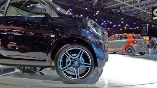 The new smart fortwo C453 with a 6.95m turning circle