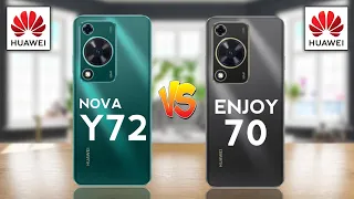 Huawei Nova Y72 4G Vs Huawei Enjoy 70 4G