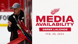 Derek Lalonde Practice Updates | 2/26/23