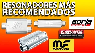 Los MEJORES MUFFLER MAS RECOMENDADOS para tu auto 2023 - Resonadores para Carros