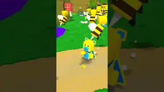 Super Bear Adventure Vs Honey bee 😊🤣🤣#shorts