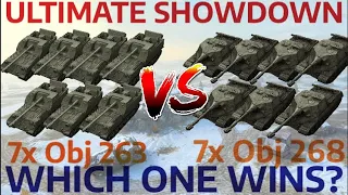 7x Obj 268 vs 7x Obj 263 - ULTIMATE SHOWDOWN!! (Which One Wins?) | WOT BLITZ