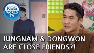 Bae Jungnam and Gang Dongwon are close friends?! [Happy Together/2018.06.14]