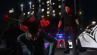 GTA V NFS Carbon Style Busted Scenes