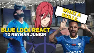 Blue Lock React To Isagi Yoichi as Neymar Junior