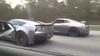 2015 corvette z06 vs gtr