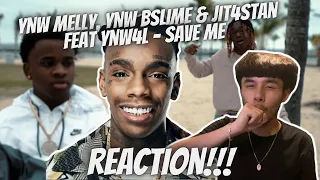 🔥 YNW Melly, YNW BSlime & Jit4Stan Feat YNW4L - Save Me (Music Video){REACTION}