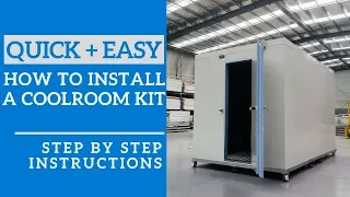How to install your DIY CoolRoom Kit – Step-by-Step Guide