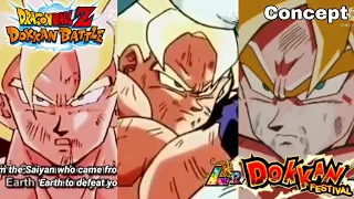 Dragon Ball Z Dokkan Battle Concept - NEW LR Super Saiyan Goku (+Revival Skill)