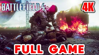 BATTLEFIELD 4 Gameplay Walkthrough FULL GAME (4K 60FPS) - No Commentary