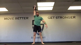 SFG Snatch Test. 24kg 100 in 4:38