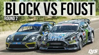 Forza Horizon 4 - Ken Block VS Tanner Foust - Gymkhana 10 Ford Focus VS Volkswagen GRC Beetle