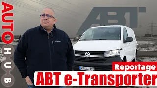 Der ABT e-Transporter 6.1 Kastenwagen - der rein elektrische VW-Bus.