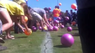 UCI reclaims dodgeball world record Sept. 21 (HD)