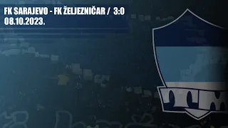 FK Sarajevo - FK ŽELJEZNIČAR 3:0 / THE MANIACS