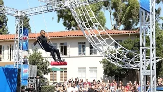 Usher Becomes an American Ninja Warrior