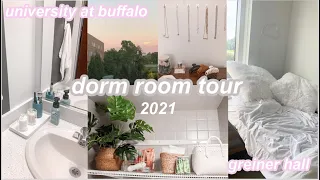 DORM ROOM TOUR 2021 *sophomore suite* (university at buffalo greiner hall)