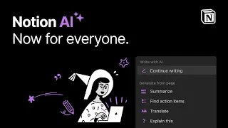 Notion AI is here, for everyone