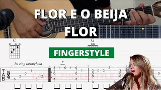 FLOR E O BEIJA FLOR / SERTANEJO / FINGERSTYLE TAB / COVER INSPIRAÇÃO / JOSUÉ PRUDENCIANO