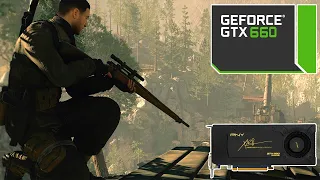 GTX 660 2GB | Sniper Elite 4 | 1080P | Low - Med - High