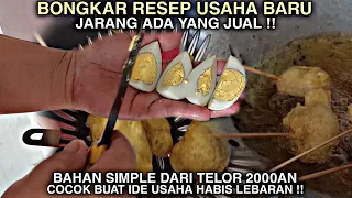 BONGKAR RESEP USAHA BARU !! MASIH JARANG YG JUAL | MODAL kecil untung GEDE JUALAN DARI TELOR 2000AN