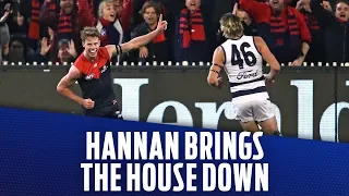 Hannan brings down the house | Elimination Final, 2018 | AFL