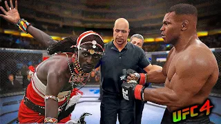Mike Tyson vs. Leader Maassai (EA sports UFC 4)
