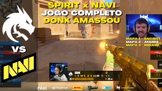 SPIRIT x NAVI (Todos os Mapas) IEM Katowice 2024