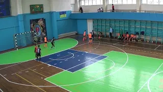 U-13. Локомотив 6:0 СКА-Центр Тайм 1 Футзал Одесса Дети 2022-02-12