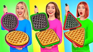 Geometric Shape Food Challenge | Crazy Challenge by TeenDO Challenge