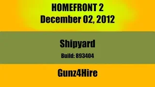 Homefront 2 | Shipyard Pt1 | Cancelled Game