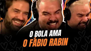 O Bola é FÃ do FÁBIO RABIN - Melhores Momentos do Rabin no Ticaracaticast