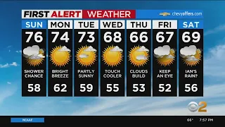 First Alert Forecast: CBS2 9/24 Evening Weather at 7PM