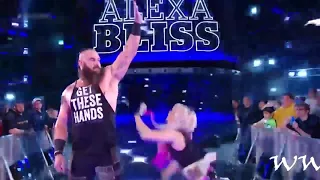 WWE Braun strowman and Alexa Bliss|| Love story || 20/3/2018 Raw new love story! Braun & Alexa Bliss