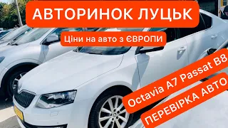 АВТОРИНОК ЛУЦЬК Skoda Octavia A7 та Volkswagen Passat B8 перевірили авто