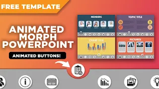 How to Make Simple Morph Animated PowerPoint [ FREE TEMPLATE ]