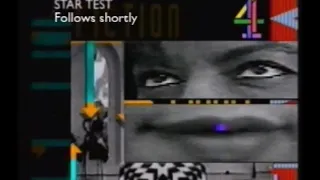 Channel 4 Star Test Advertisement Break Interval Junction (10th February 1991)