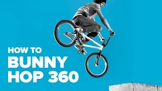 Как сделать баннихоп 360 на BMX (How to Bunny hop 360 on BMX)