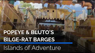 Popeye & Bluto's Bilge-Rat Barges POV | Universal's Islands of Adventure