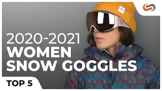 TOP 5 Women Snow Goggles for the 2020-2021 Season! | SportRx