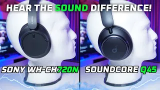 Sony WH-CH720N vs Soundcore Q45 Review - Hear the SOUND difference! 🔥