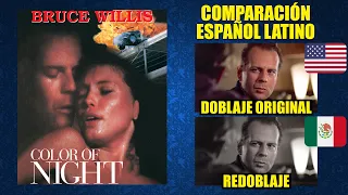 El Color de la Noche [1994] Comparación del Doblaje Latino Original y Redoblaje | Español Latino