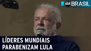 Líderes mundiais parabenizam Lula pela vitória nas urnas | SBT Brasil (31/10/22)