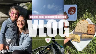 Pohádkový pochod, kolo, víkend vlog | #24/2023 | MaruškaVEG