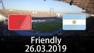 Morocco vs Argentina - International Friendly - PES 2019